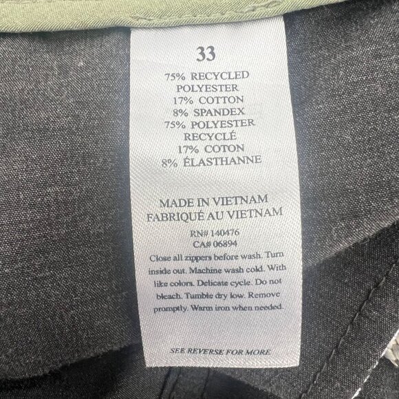 Faherty Men's All Day Shorts 33 (9" Inseam) Hybrid Performance Stretch Chino - Picture 4 of 14